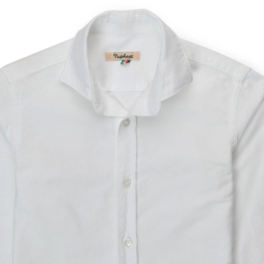 Nupkeet Camicia Alfio bianca Moda