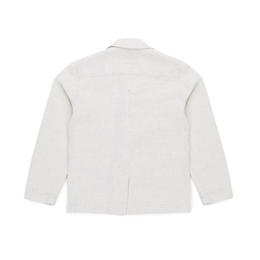 Nupkeet Giaccone misto lino Hawaii bianco Promozione Limitata