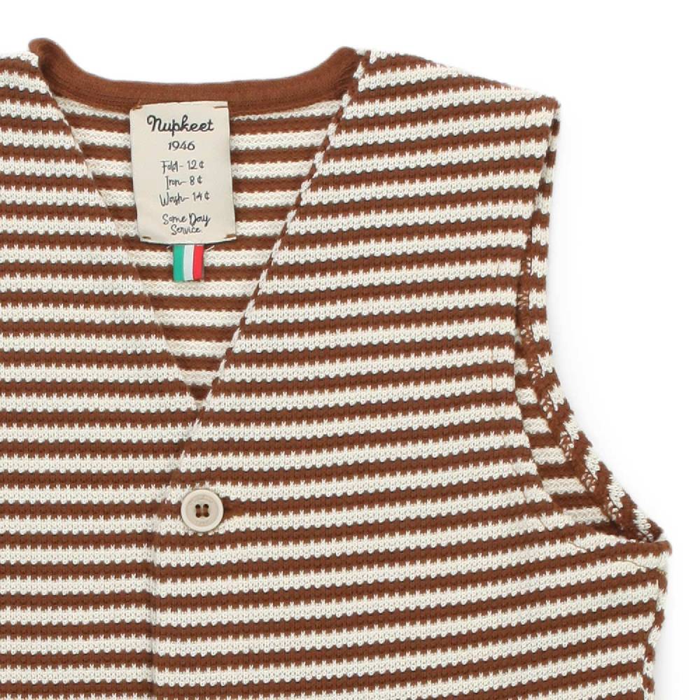 Nupkeet Gilet Gomera a righe Convenienza