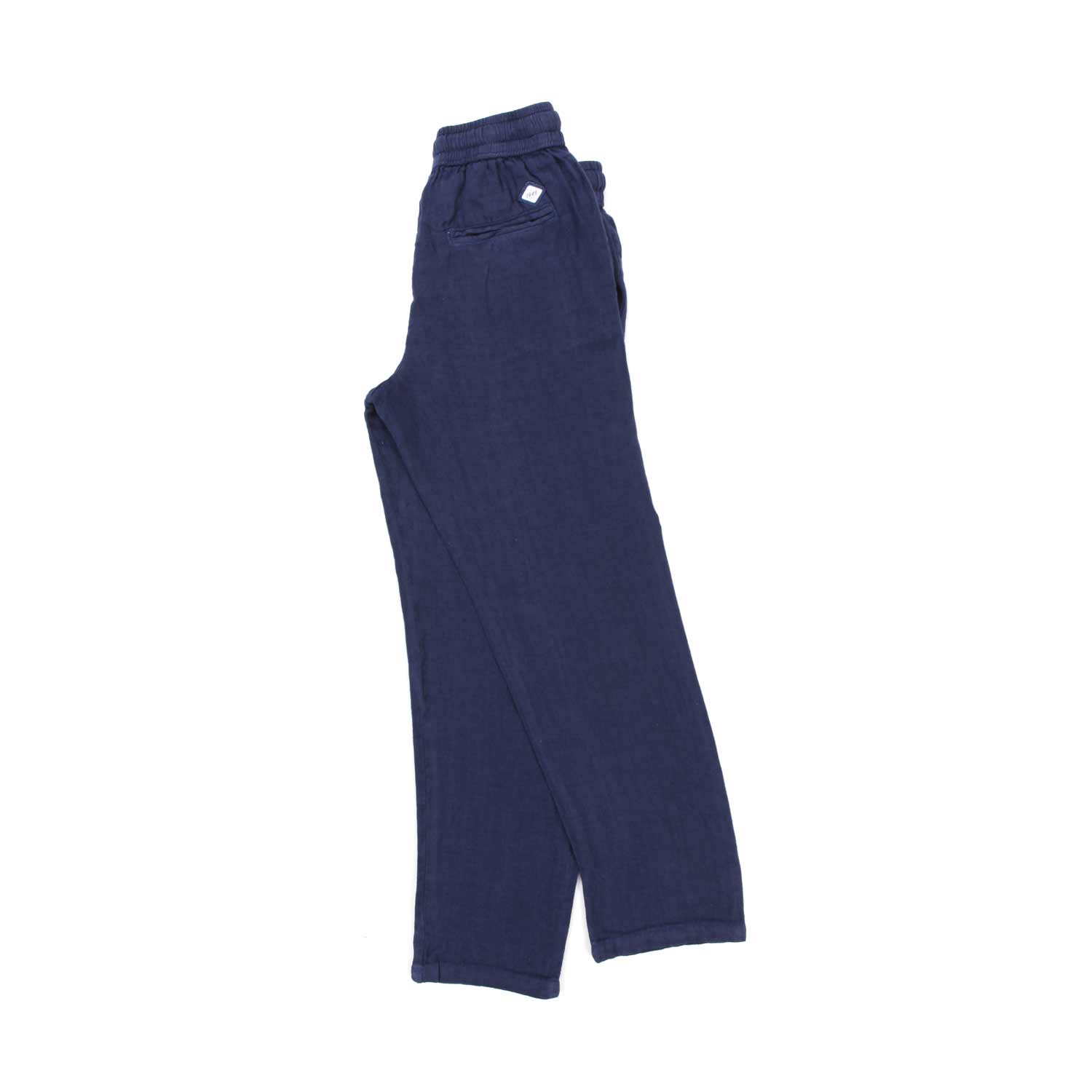 Nupkeet Pantalone Leyte blu in lino Online