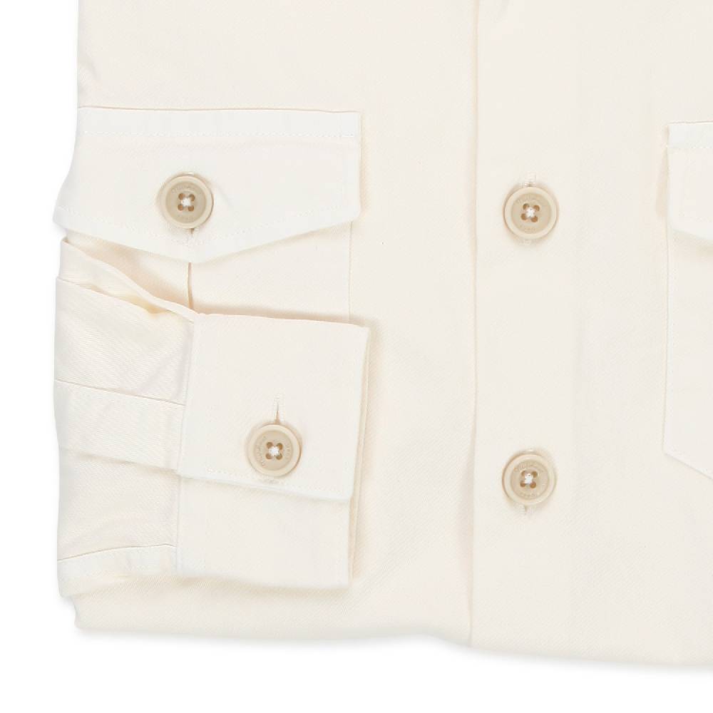 Nupkeet Giacca a camicia Portorico bianco panna Vendite Flash