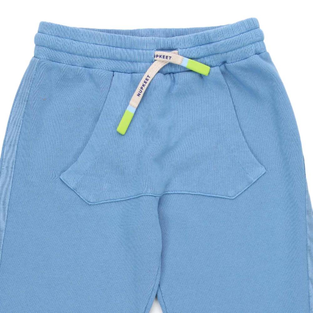 Nupkeet Pantalone Pemba indaco con marsupio Negozi Online