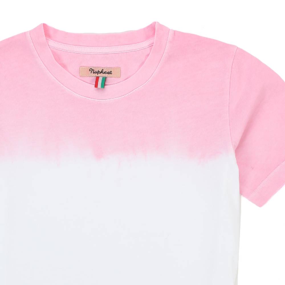 Nupkeet T-shirt Aruba bianca e peonia Promozione Limitata