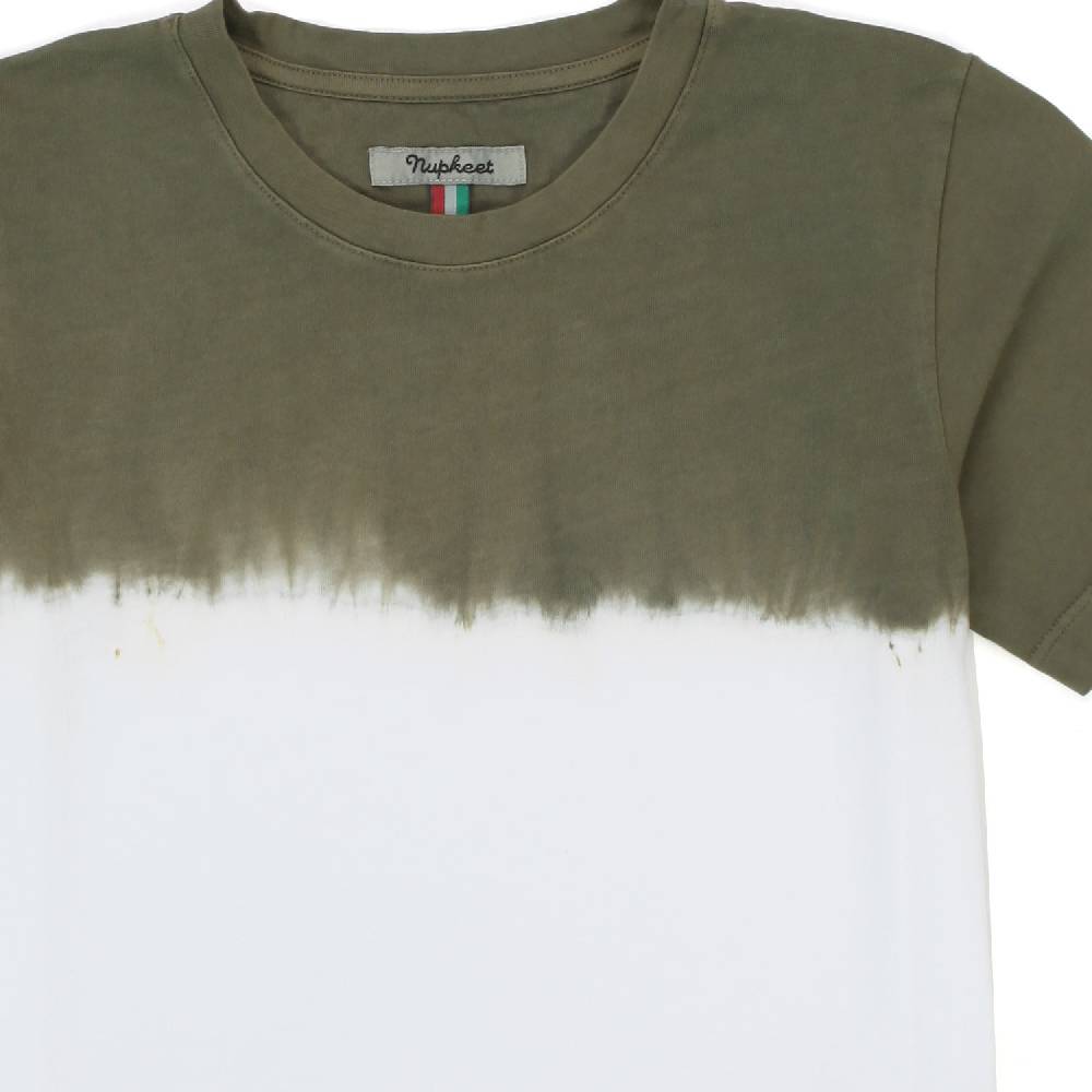 Nupkeet T-shirt Aruba bianca e salvia Fino Al -60%