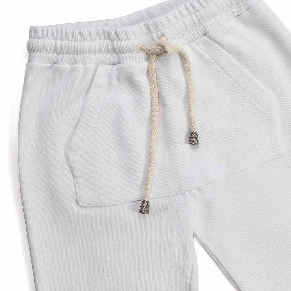 Nupkeet Puzzola Bianco – Pantalone tuta con coulisse Prezzo Ridotto