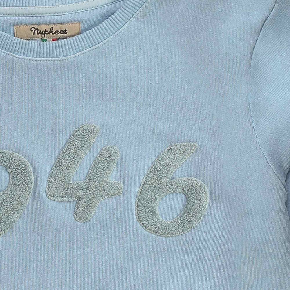 Nupkeet Balena Cielo – Felpa girocollo per bambino e ragazzo Sottocosto