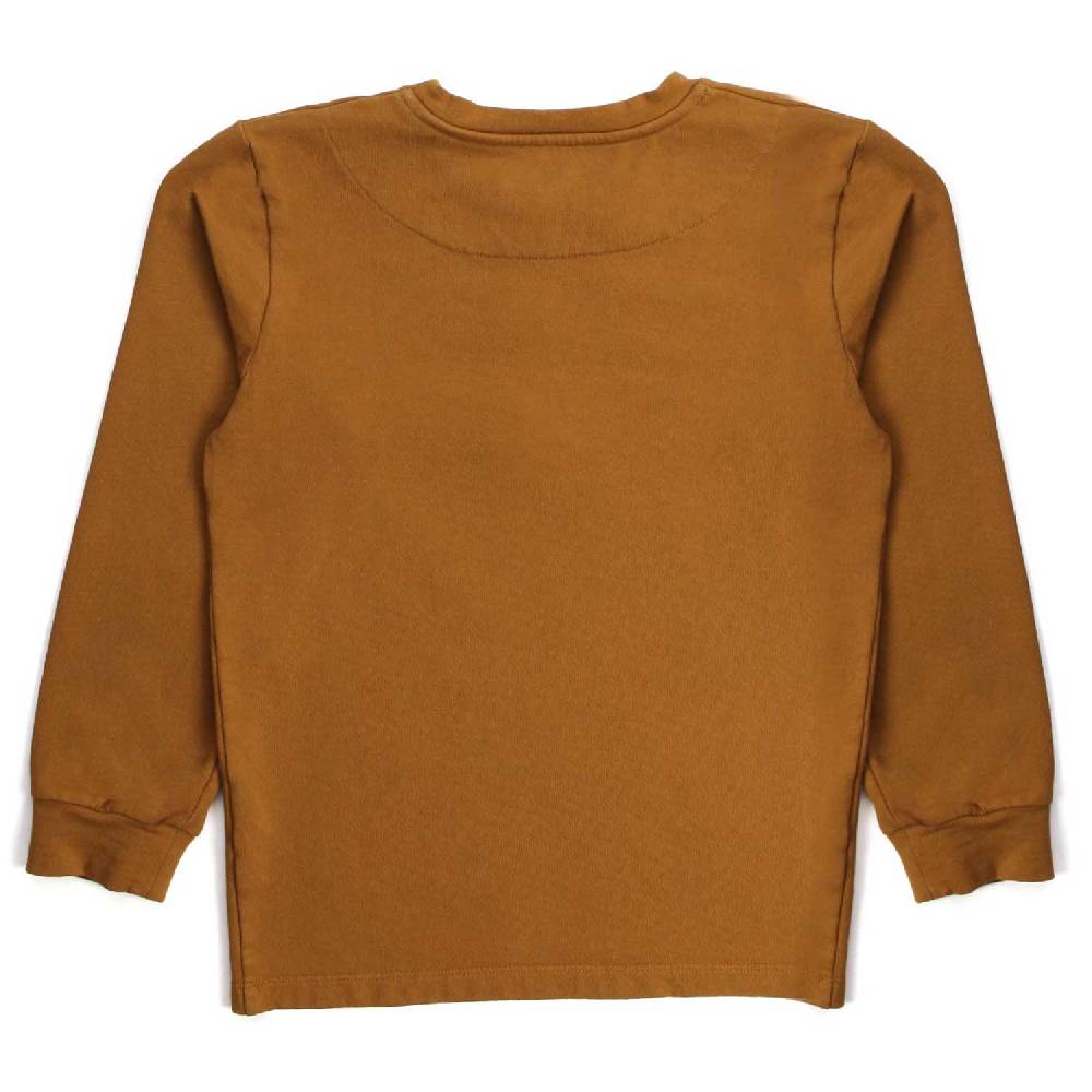 Nupkeet Scimmia Ocra – T-shirt a manica lunga bambino e teen Esporta salva