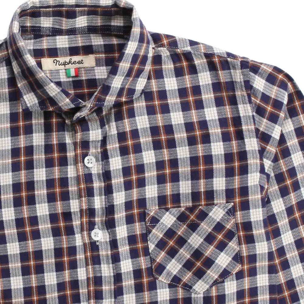 Nupkeet Falco a quadri – Camicia di flanella bambino e teen Online
