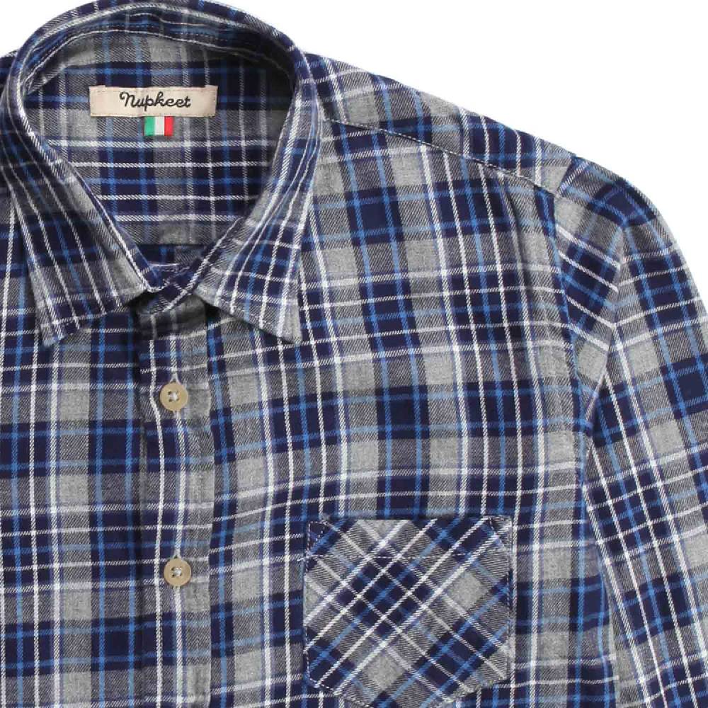 Nupkeet Daino check – Camicia in flanella multicolor Saldi