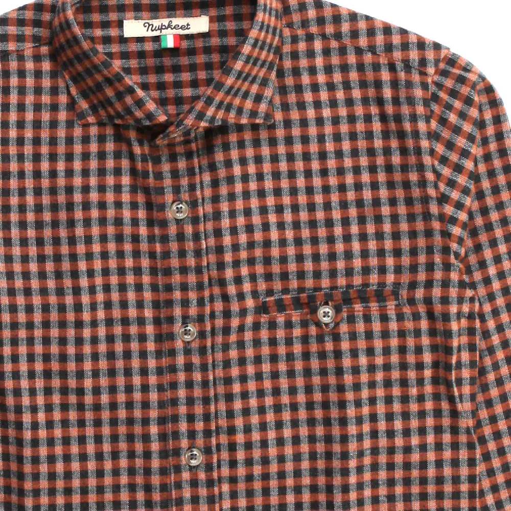 Nupkeet Ghiro a quadretti – Camicia in flanella multicolor Offerte