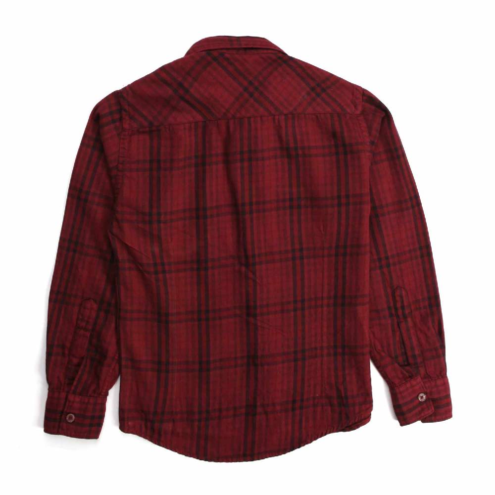 Nupkeet Talpa bordeaux – Camicia in flanella tartan I Più Venduti