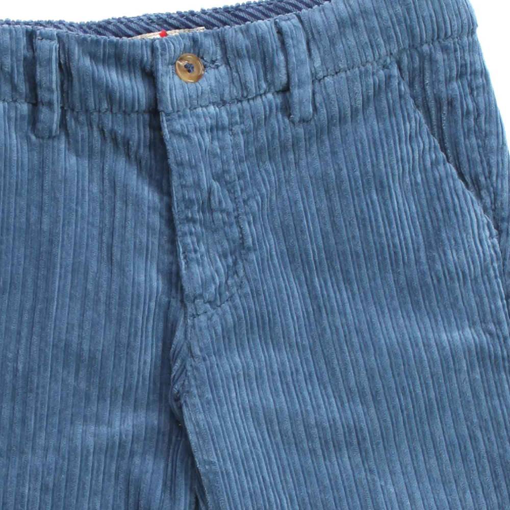 Nupkeet Gatto blu avio – Pantalone in velluto bambino e ragazzo 2025