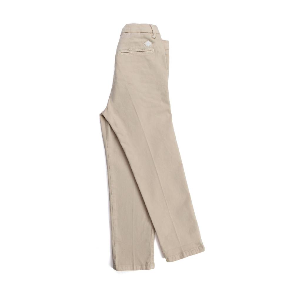 Nupkeet Bufalo panna – Pantalone in gabardine bambino e ragazzo Italia