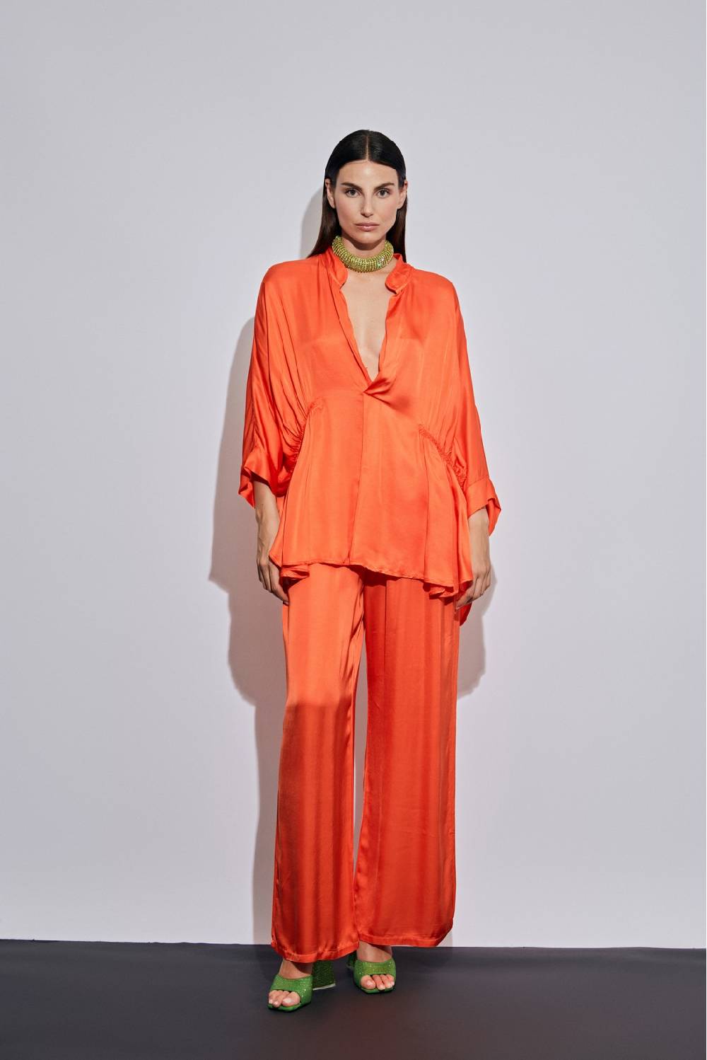 Odì Odì RAVELLO 230S4C0 CAMICIE e BLUSE ARANCIO