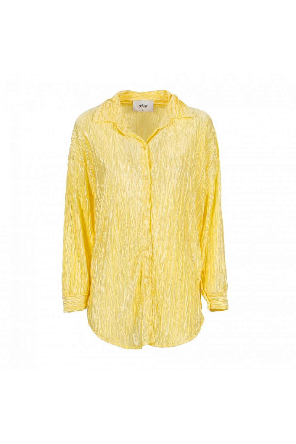 Odì Odì PORTOFINO 250S4D9 CAMICIE e BLUSE GIALLO Spedizione Gratuita
