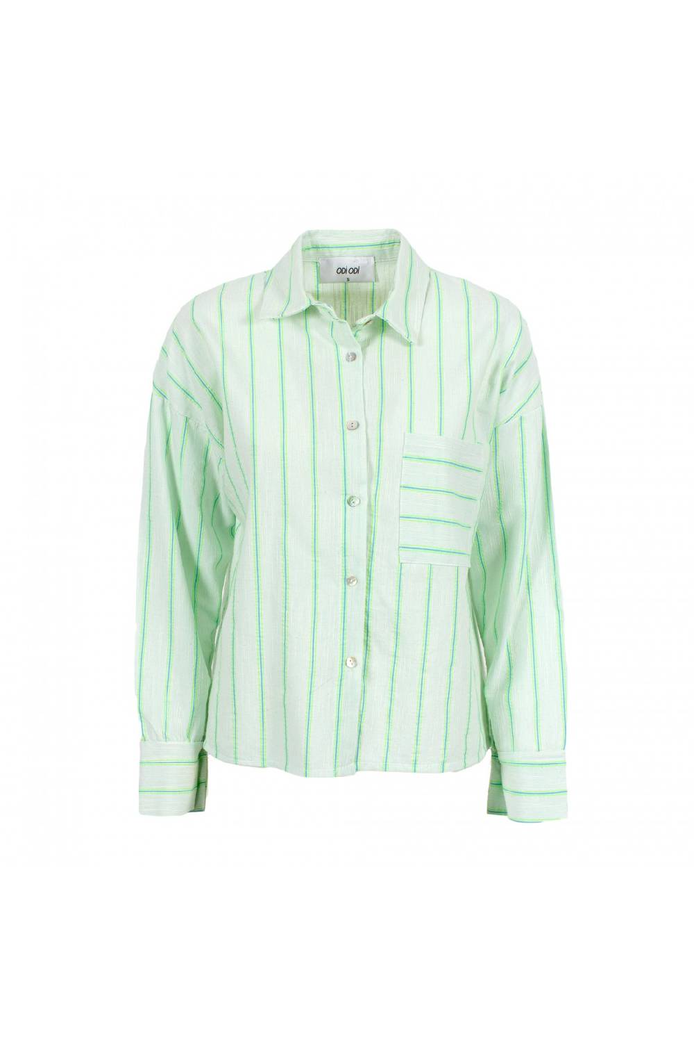 Odì Odì MARETTIMO 250S4P0 CAMICIE e BLUSE VERDE ACQUA Vendita Calda