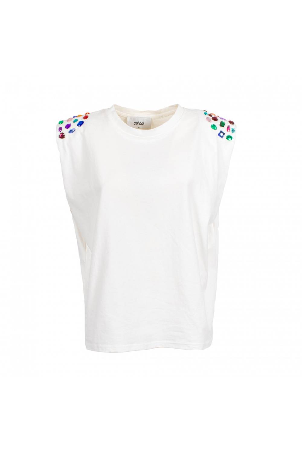 Odì Odì FERLA 000S4D7 T-SHIRT BIANCO Qualità Garantita