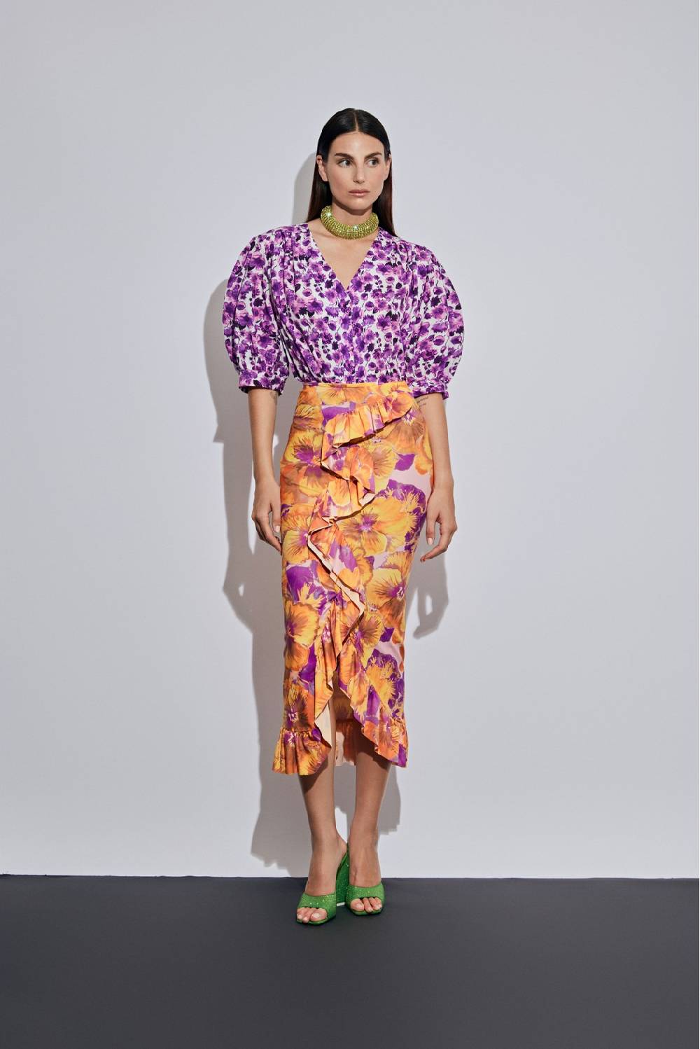 Odì Odì ERNY 250S405 CAMICIE e BLUSE FIORE VIOLA 3467 Fino Al -60%