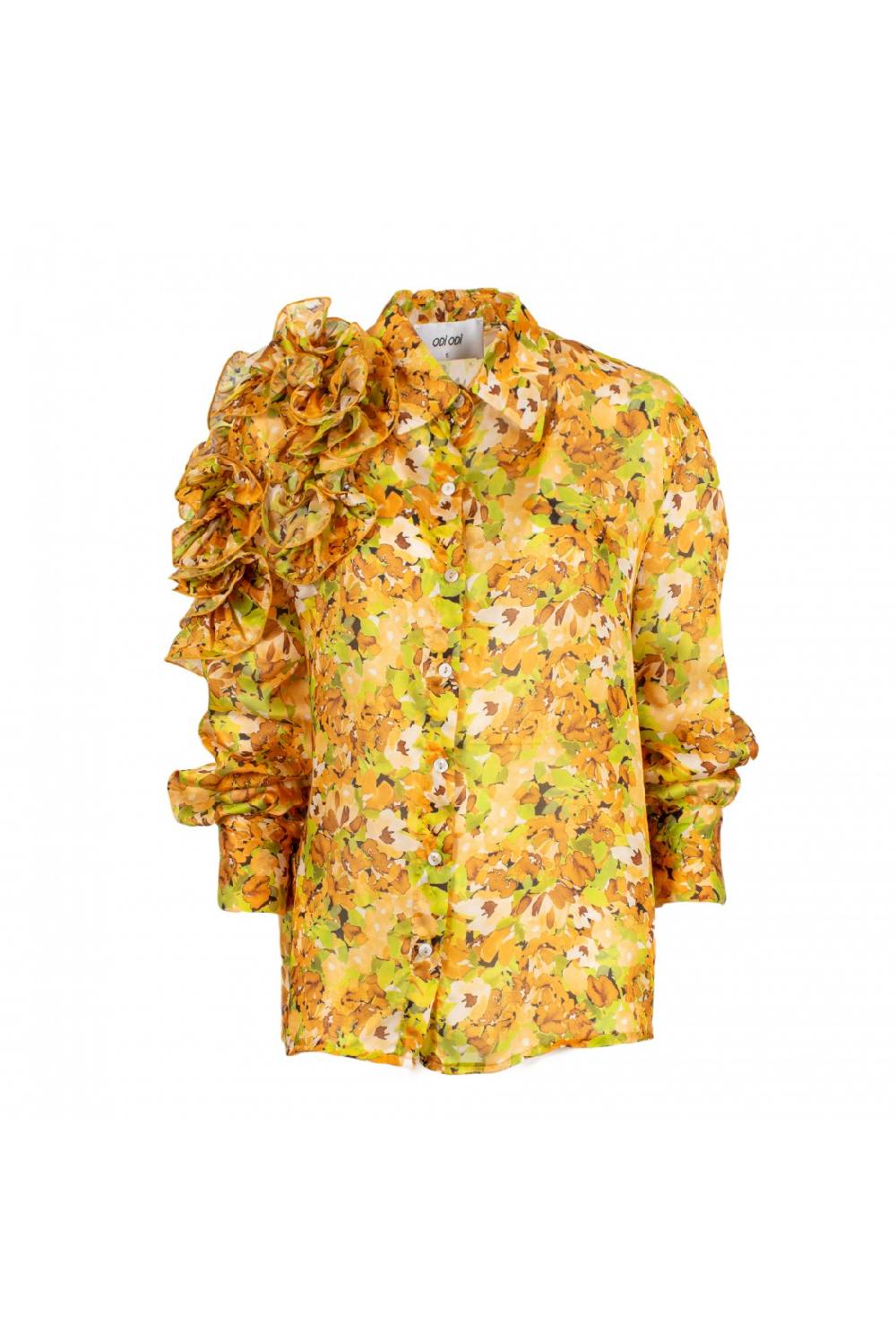 Odì Odì EMORY 250S402 CAMICIE e BLUSE FIORE SENAPE 3468 Sconto