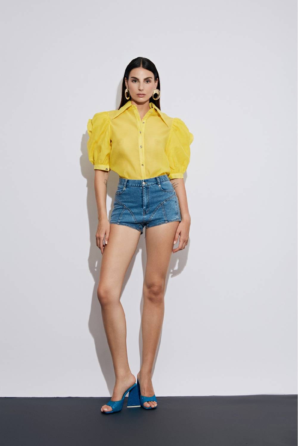 Odì Odì COMANO250S4D9 CAMICIE e BLUSE GIALLO Hotsell