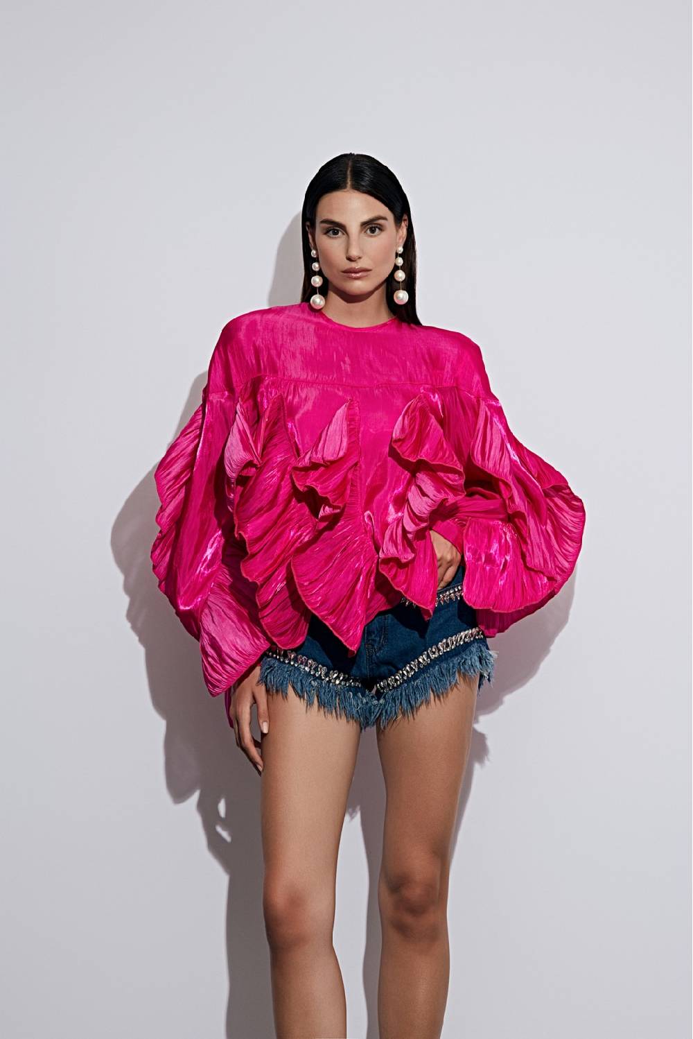Odì Odì CHIANNI 230S49C CAMICIE e BLUSE FUCSIA Vendite Flash