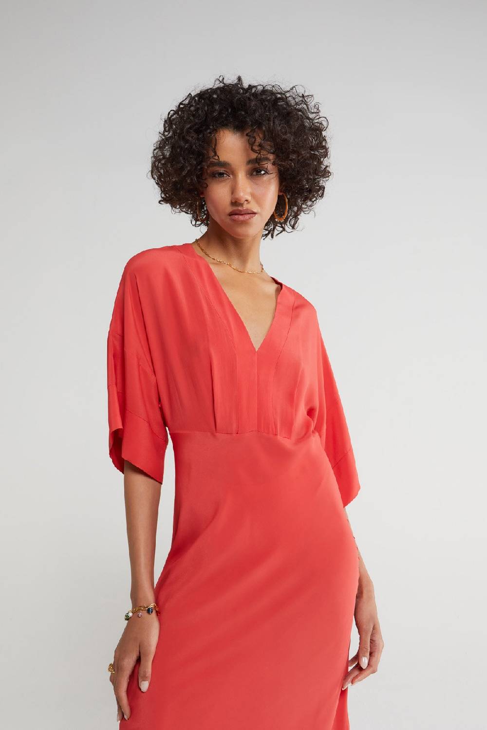 ottod'Ame Silk blend long dress Vendite Flash