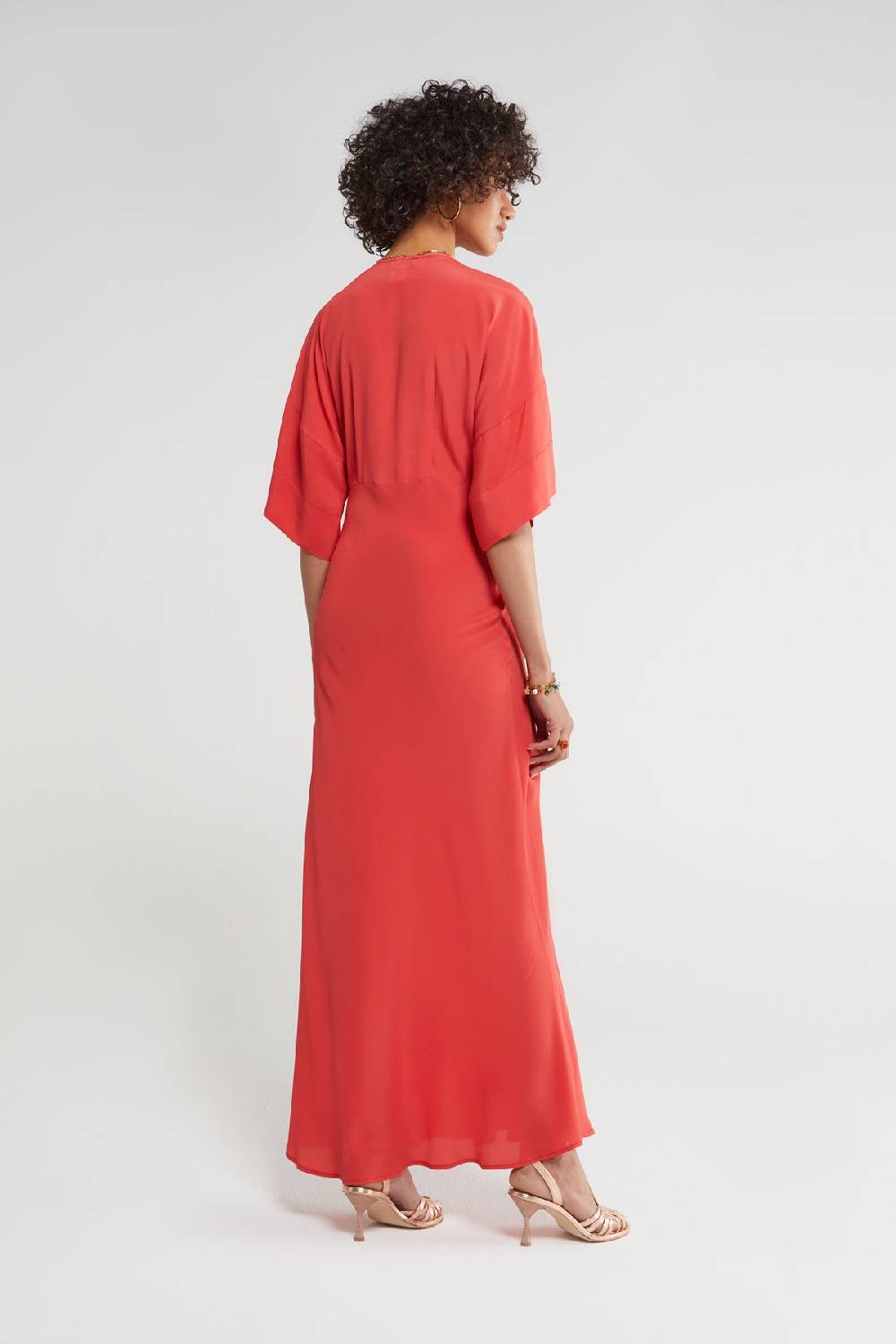 ottod'Ame Silk blend long dress Vendite Flash