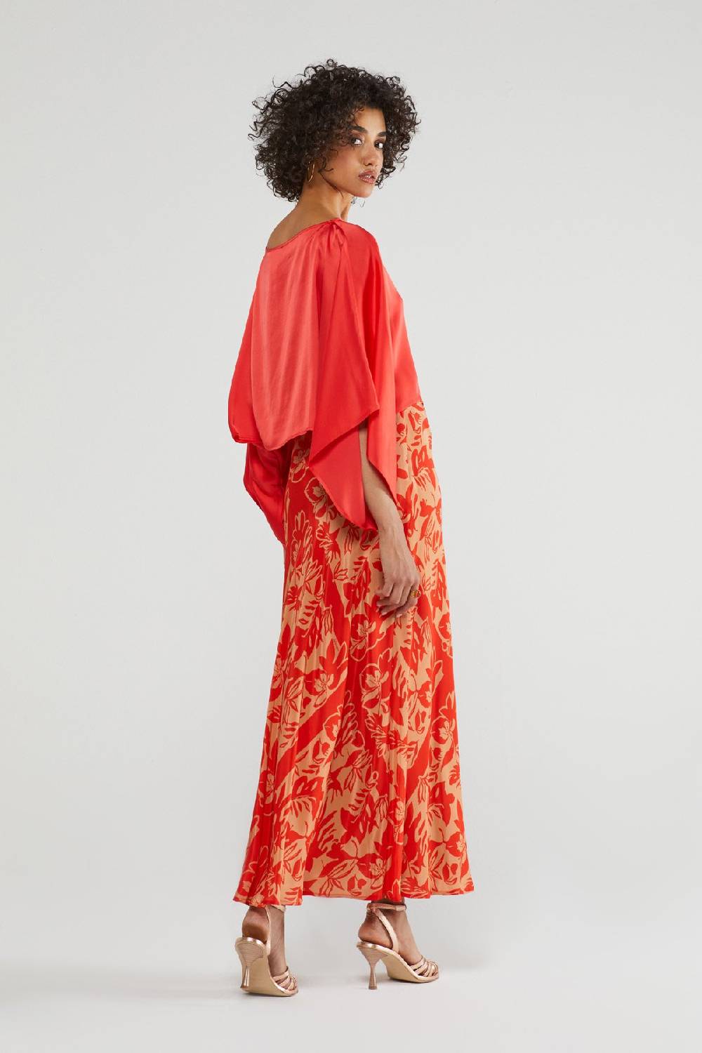 ottod'Ame Printed viscose skirt Nuova