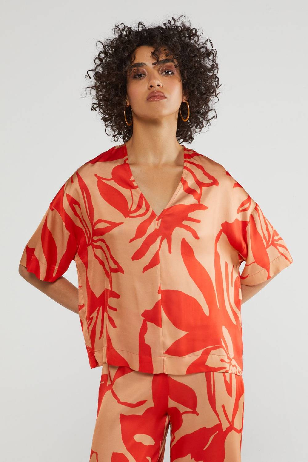 ottod'Ame Printed viscose sweater 2025