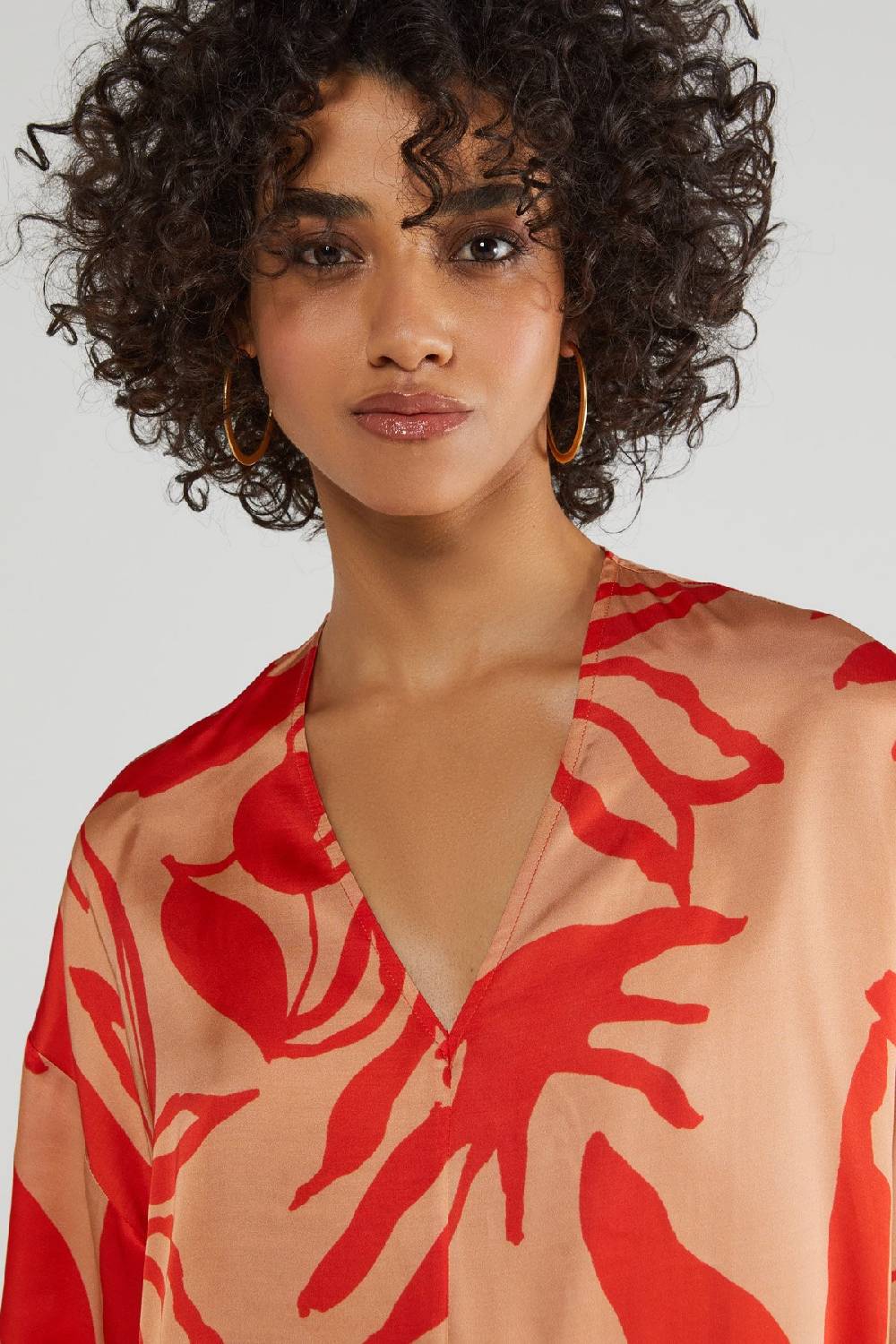 ottod'Ame Printed viscose sweater 2025