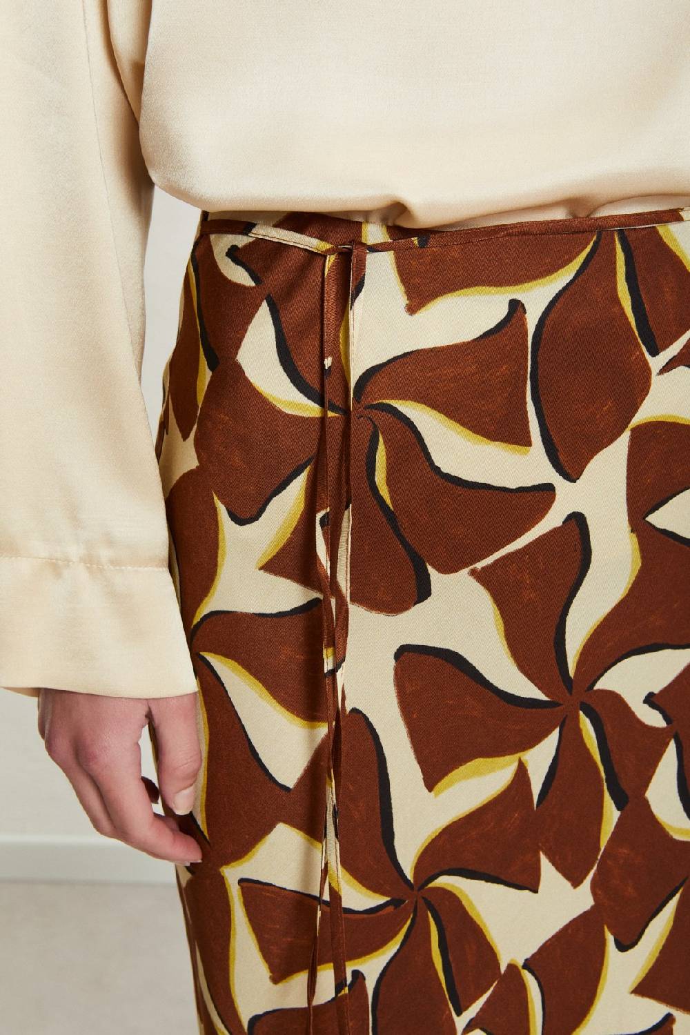 ottod'Ame Viscose midi skirt Spedizione Gratuita