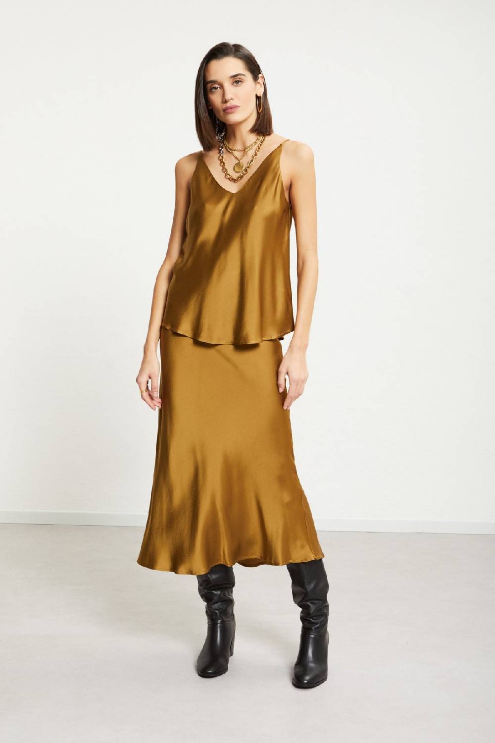 ottod'Ame Viscose long skirt Italia