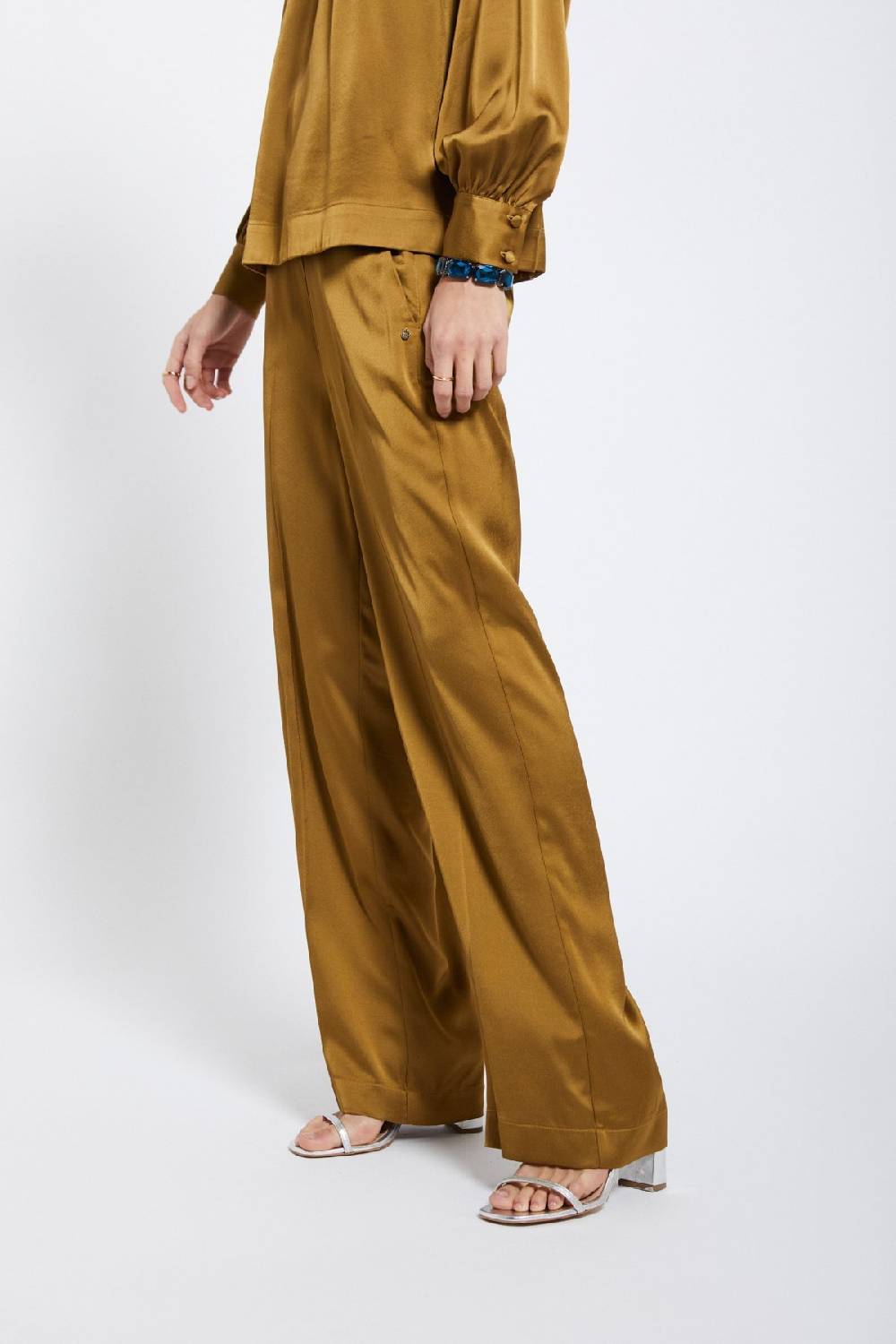 ottod'Ame Viscose palazzo trousers Fino Al -60%