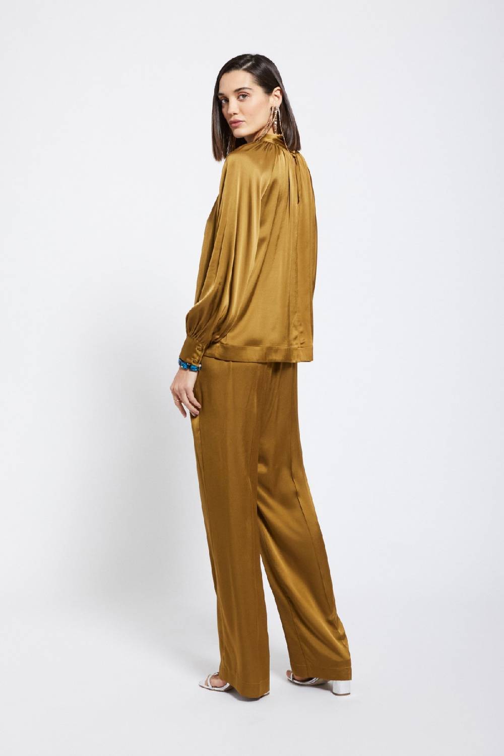 ottod'Ame Viscose palazzo trousers Fino Al -60%