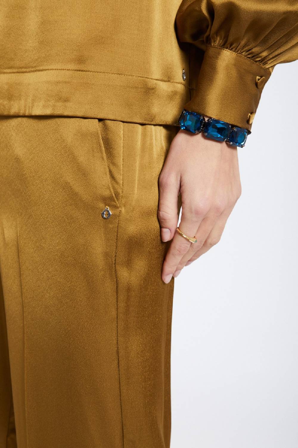 ottod'Ame Viscose palazzo trousers Fino Al -60%