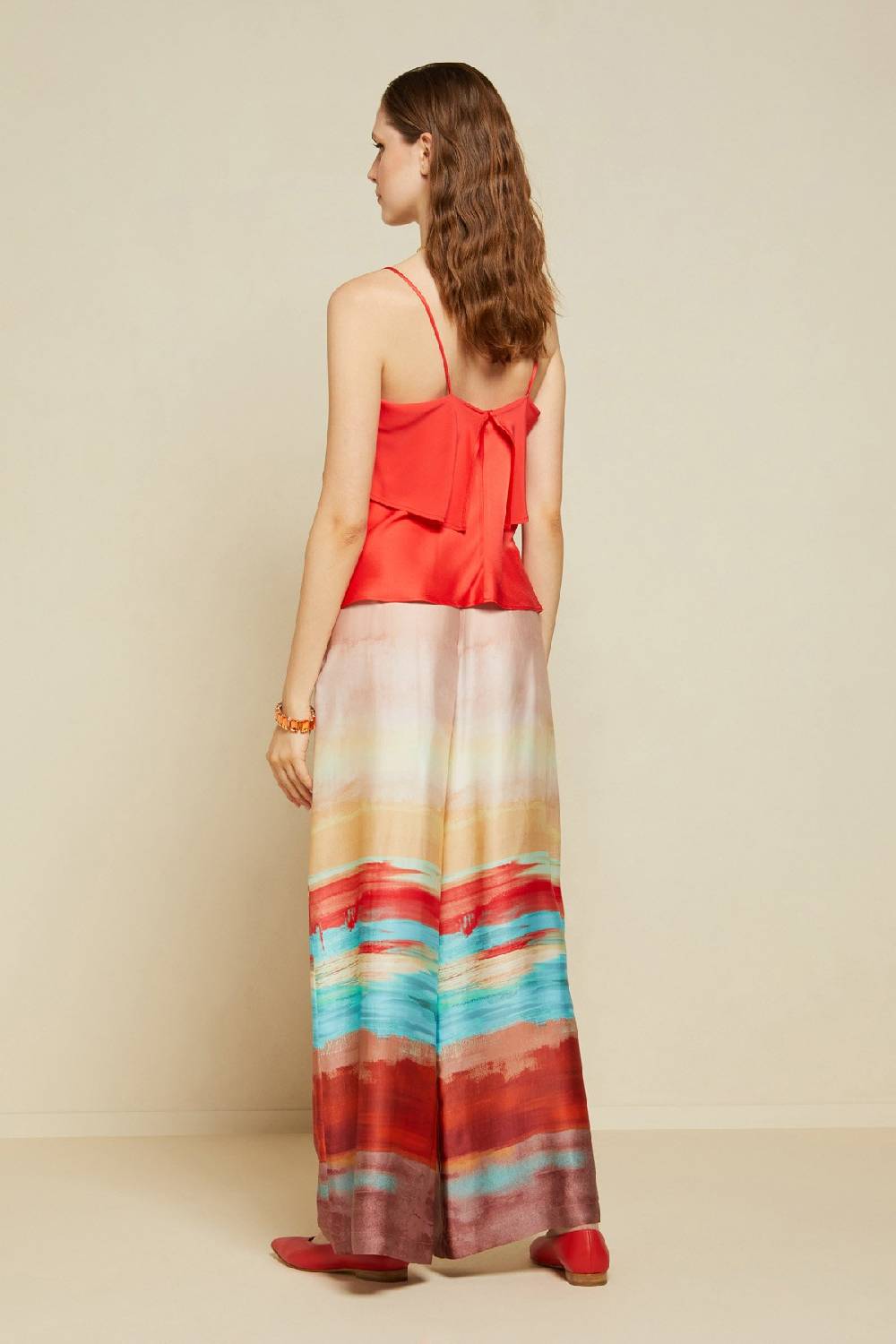 ottod'Ame Fluid viscose palazzo trousers Novità