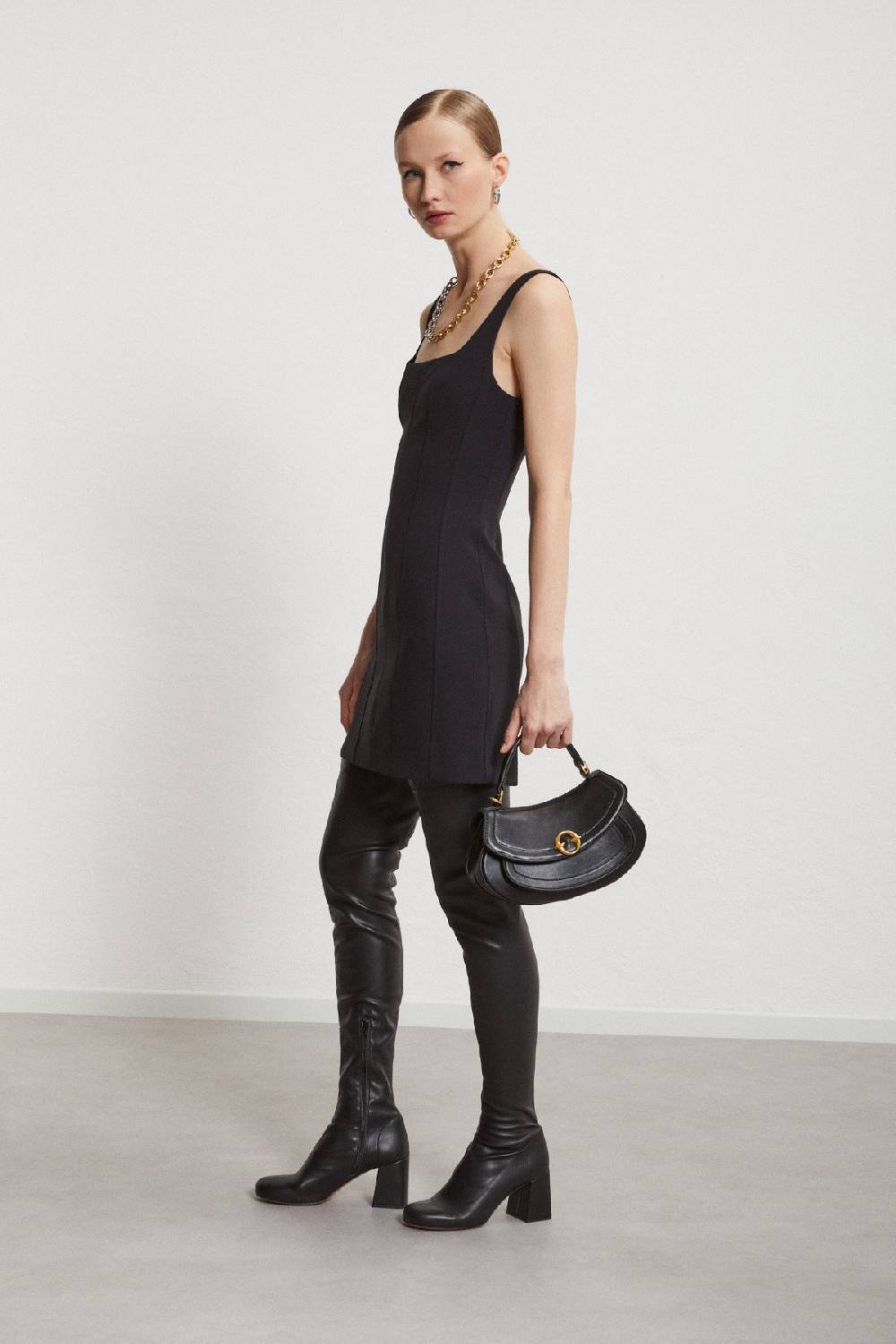 ottod'Ame Leather belly mini bag Negozio