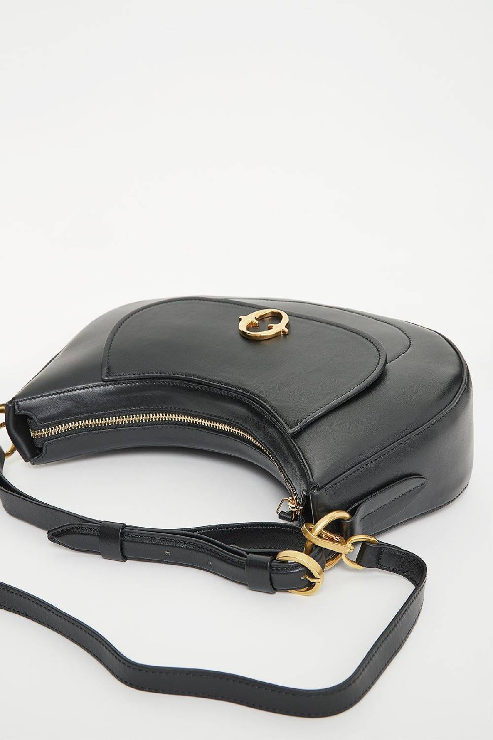 ottod'Ame Leather belly maxi bag Nuova
