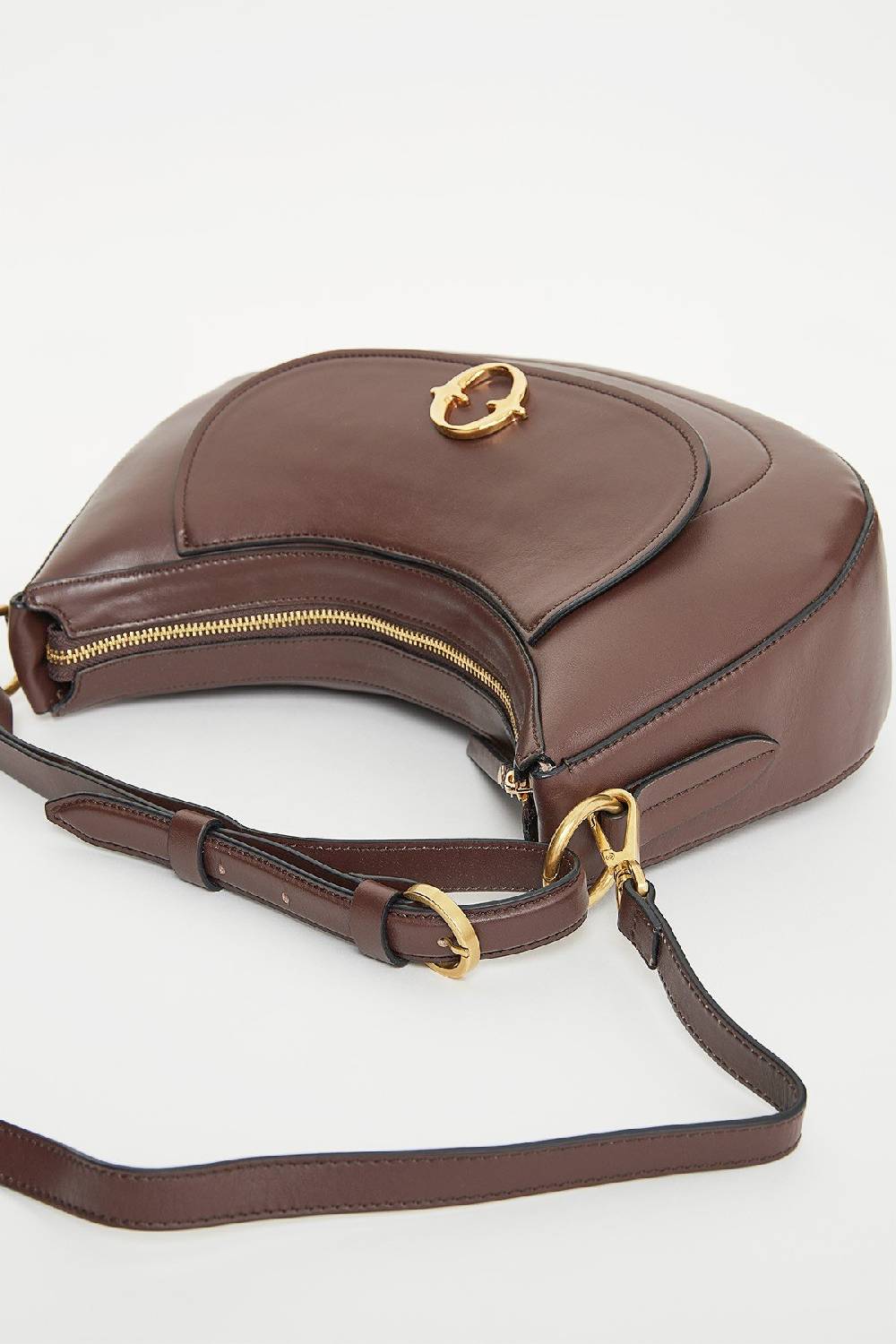 ottod'Ame Leather belly maxi bag Moda