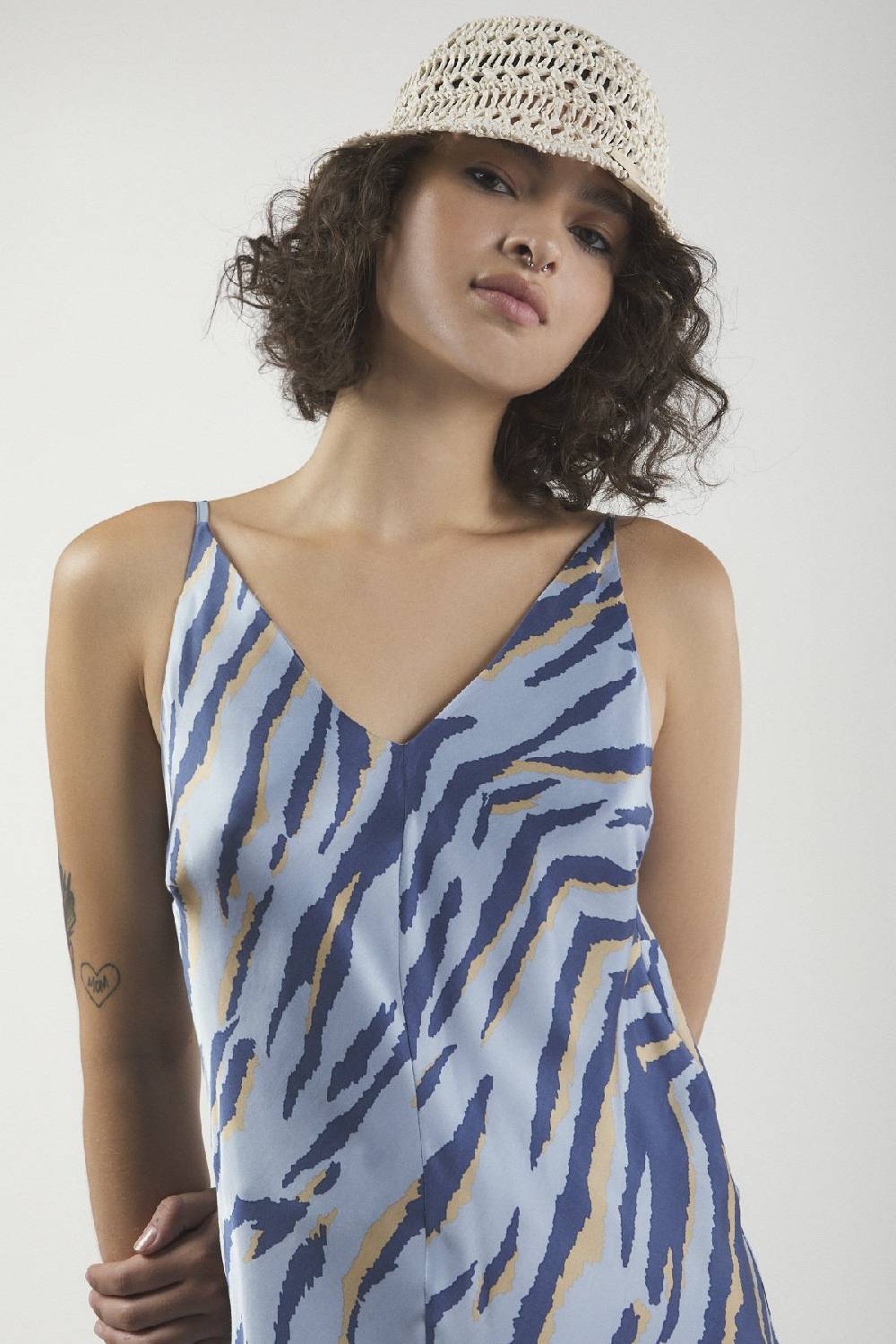 ottod'Ame Viscose long dress Spedizione Gratuita