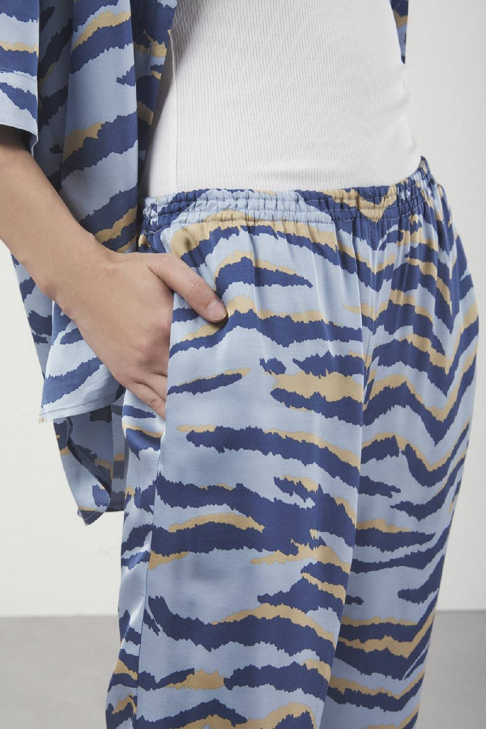 ottod'Ame Viscose palazzo trousers Qualità Garantita