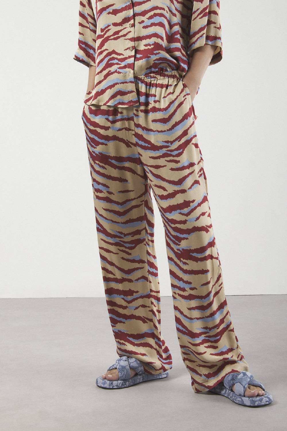ottod'Ame Viscose palazzo trousers Negozi Online