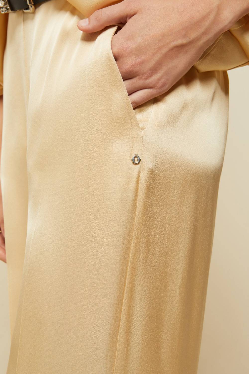 ottod'Ame Viscose palazzo trousers Affare Del Giorno
