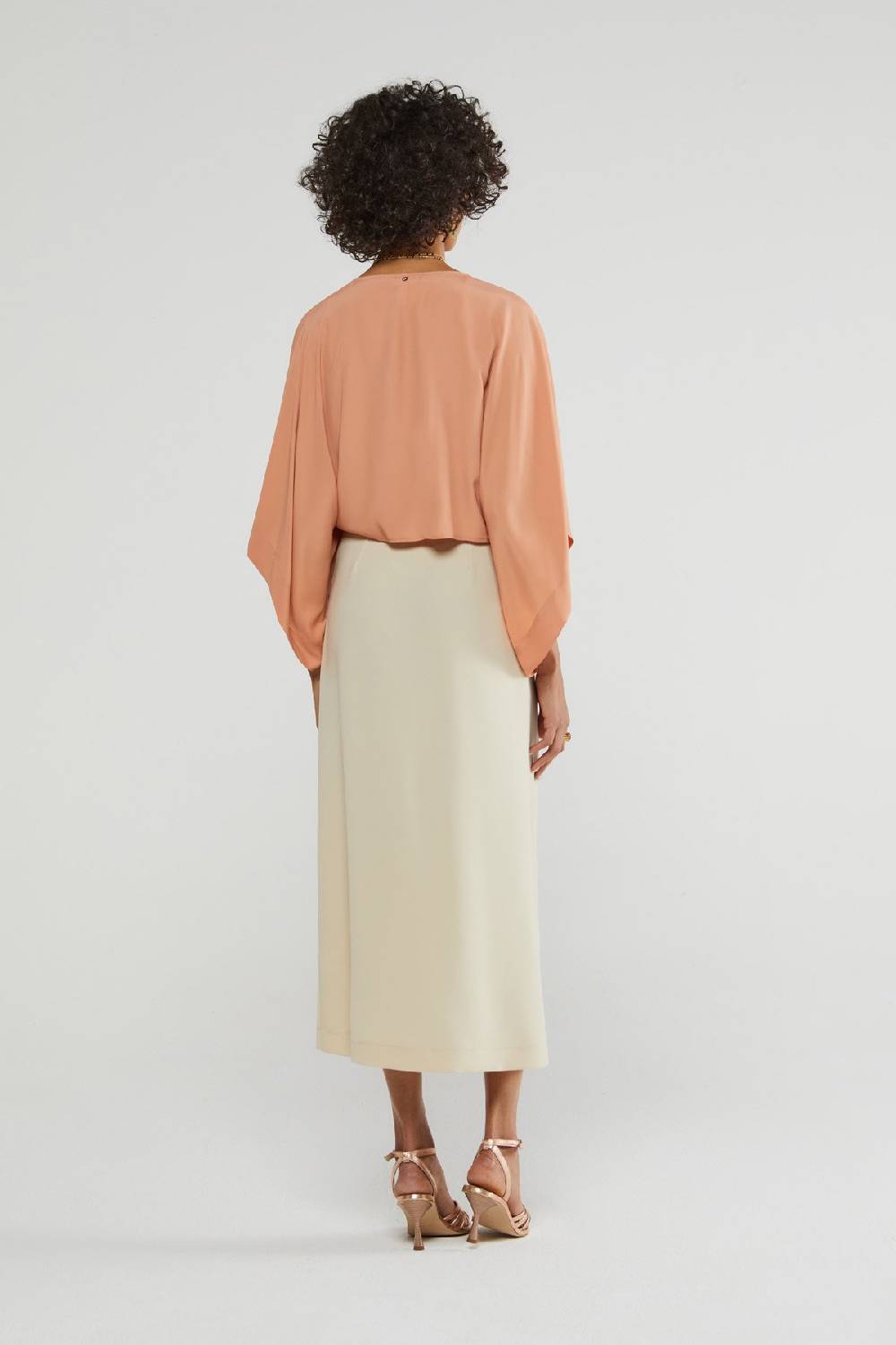 ottod'Ame Skirt with lace at the waist Novità