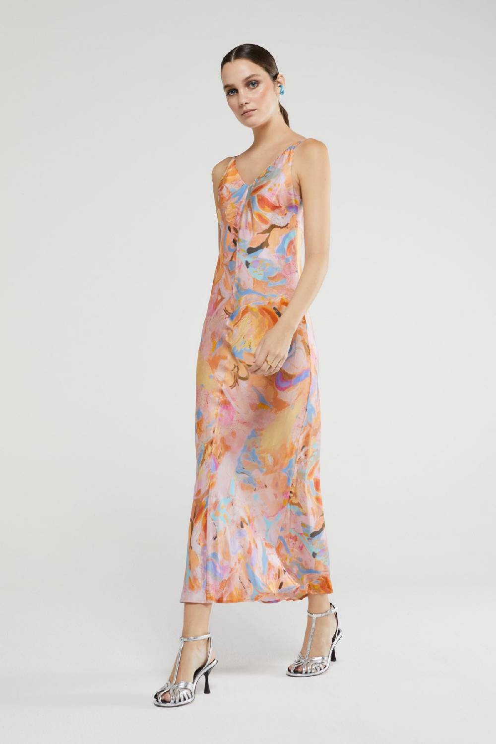 ottod'Ame Viscose long dress Outlet