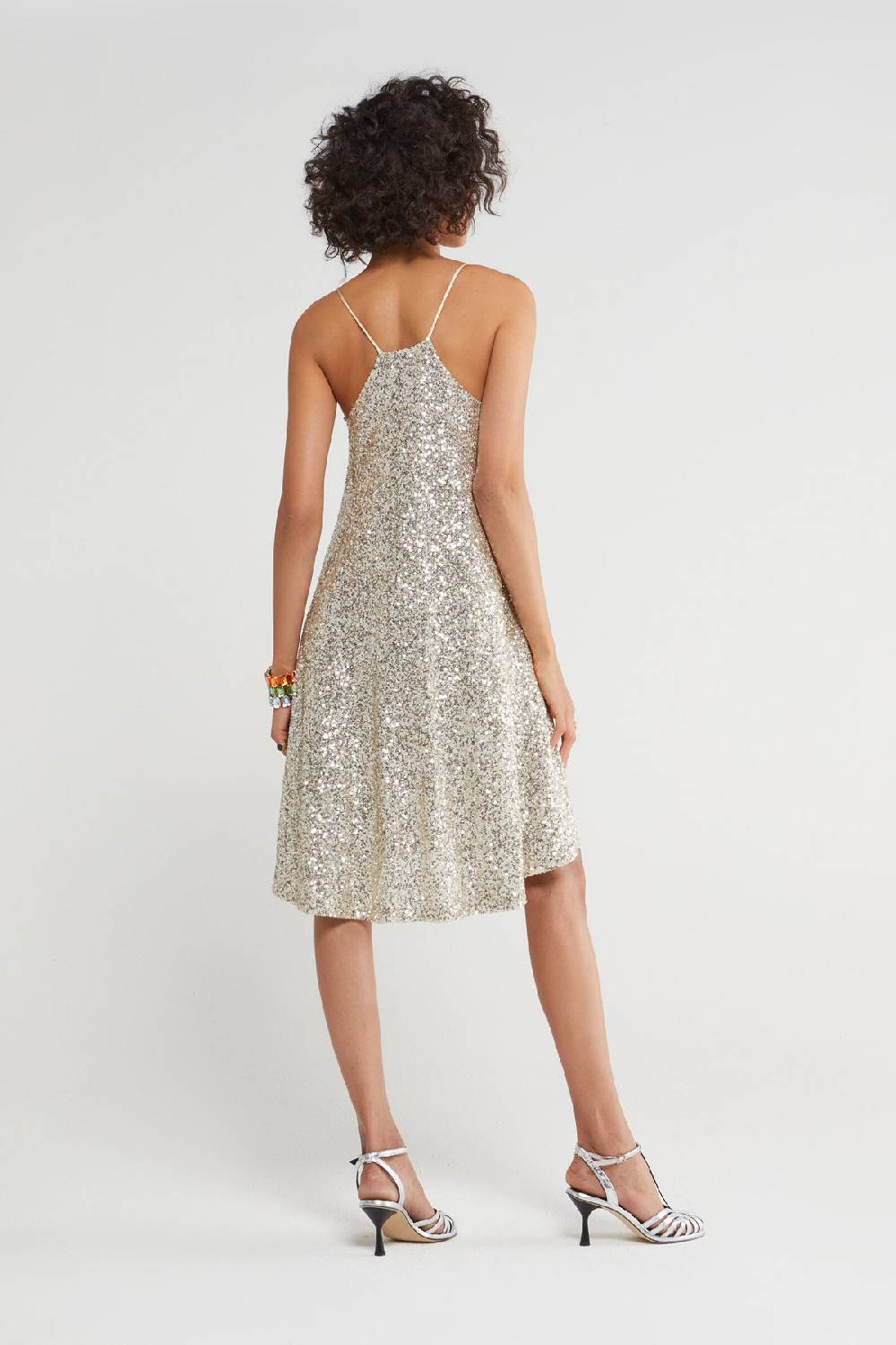 ottod'Ame Short dress with sequins Saldi