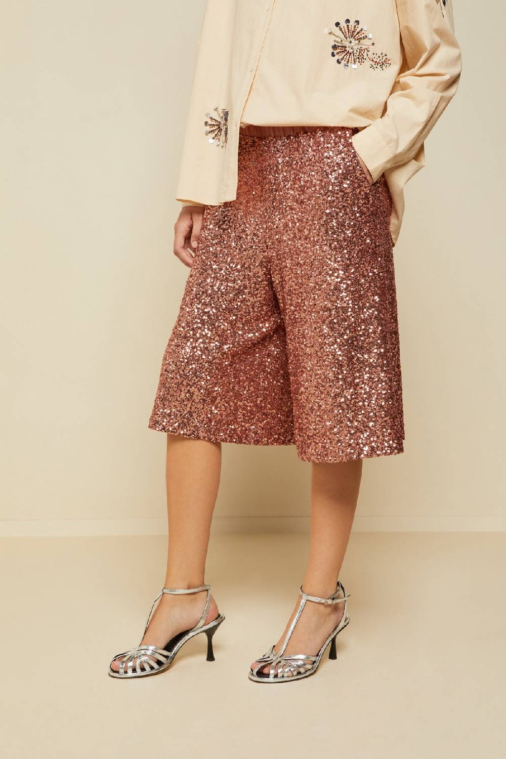 ottod'Ame Trousers with sequins Nuova