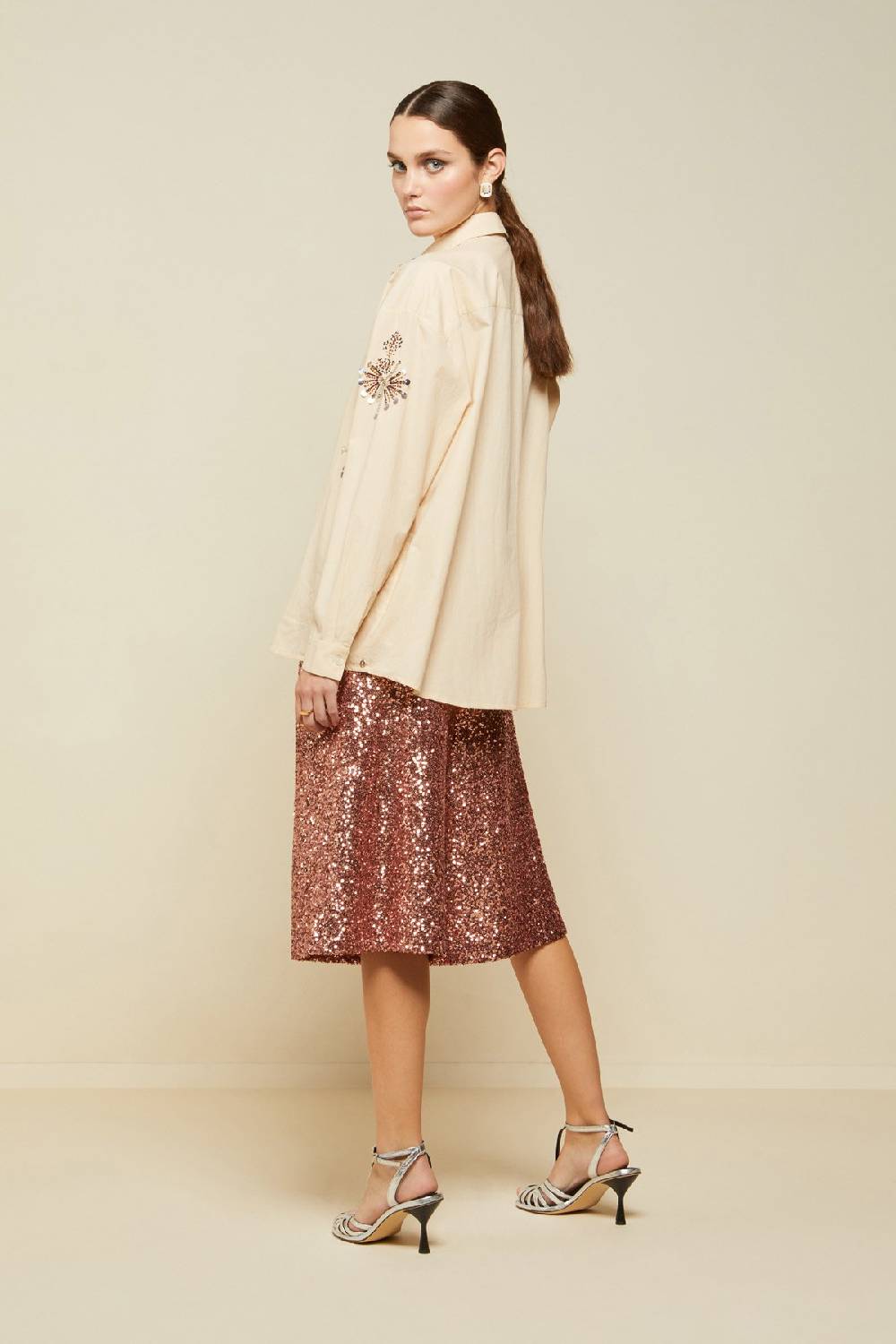 ottod'Ame Trousers with sequins Nuova