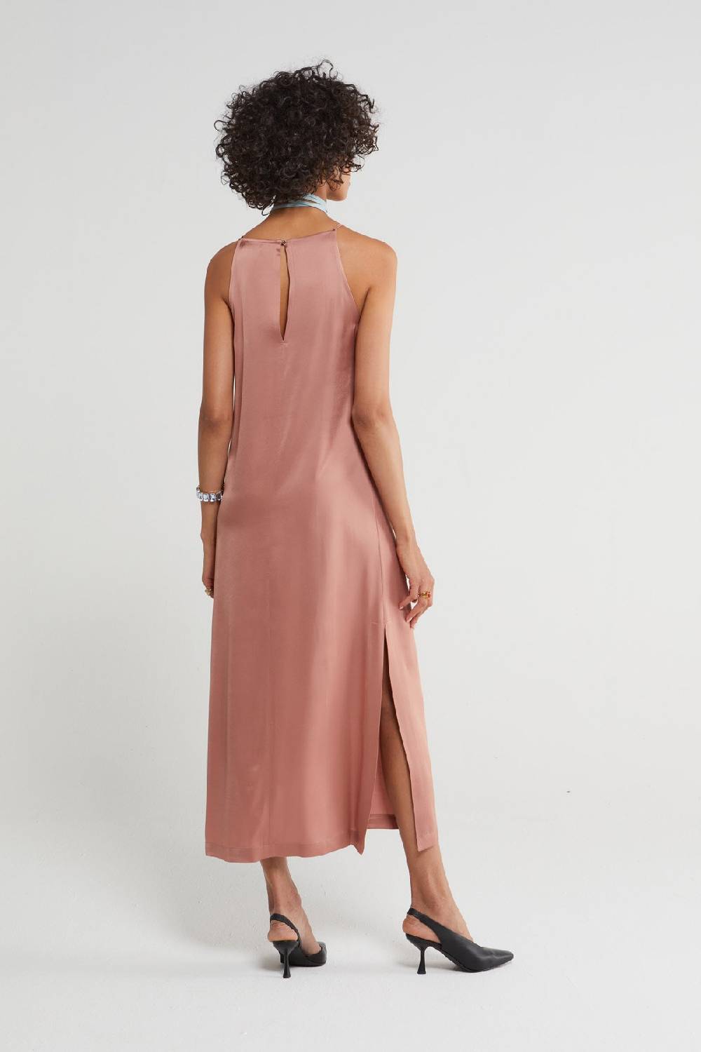 ottod'Ame Viscose midi dress Offerte speciali