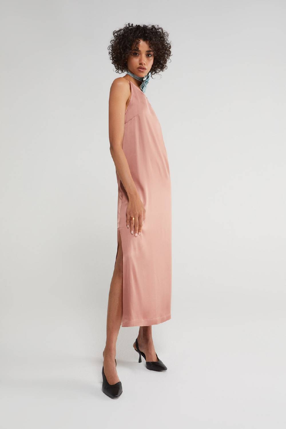 ottod'Ame Viscose midi dress Offerte speciali